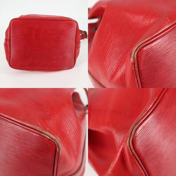 LOUIS VUITTON Epi Petit Noe Shoulder Bag Red M44107 - Picture 10 of 13